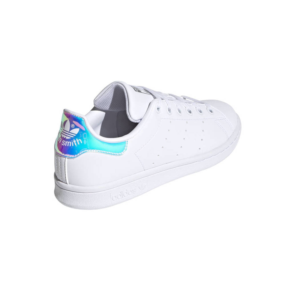 adidas Stan Smithsneakers wit/zilver metallic