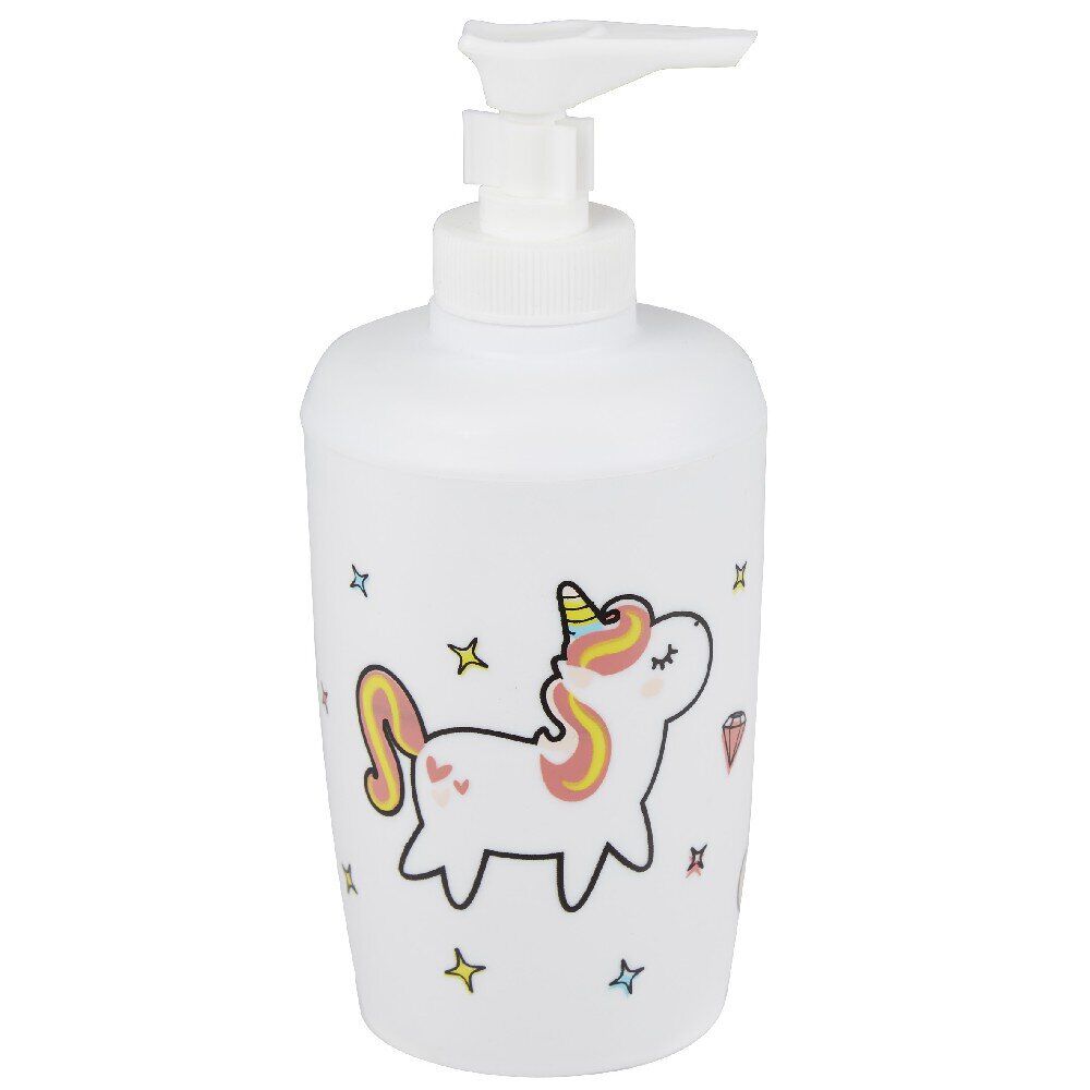 Distributeur savon liquide motif licorne