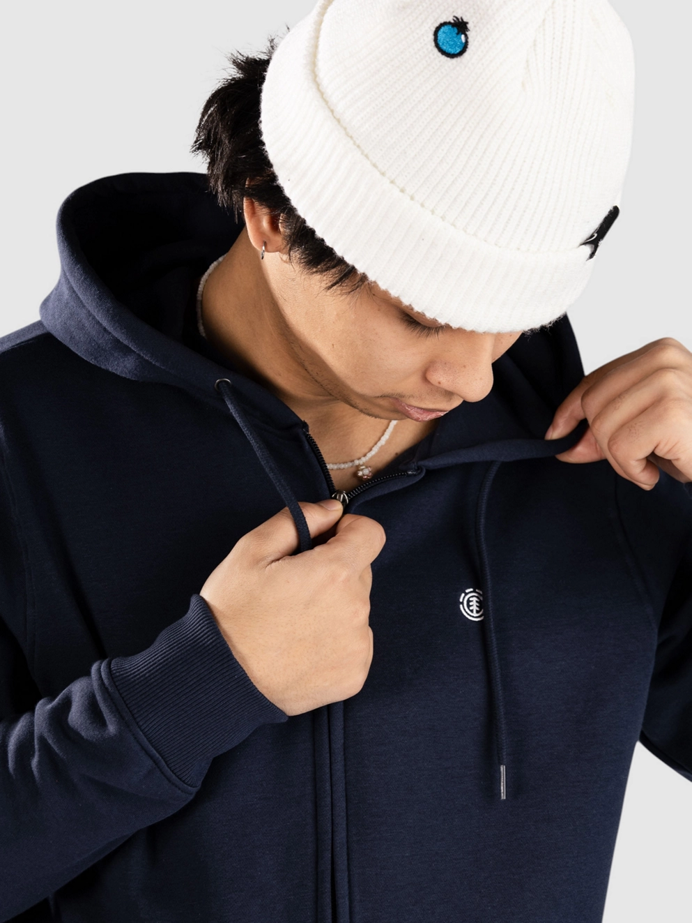Element Cornell Classic Zip Hoodie eclipse navy