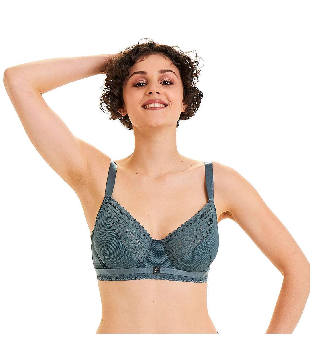 Soutien-gorge corbeille vert Imprévu