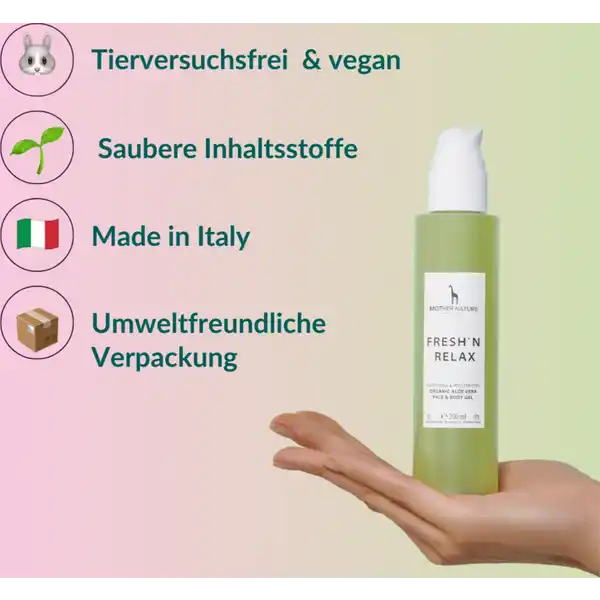 Fresh n'Relax - Organic Aloe Vera Face & Body Gel