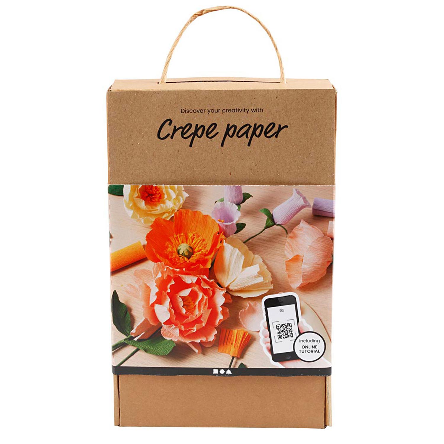 Crêpepapier Bloemen Maken Kit