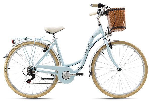 Vélo de ville dame 28'' Casino bleu 6 vitesses TC 48 cm KS Cycling