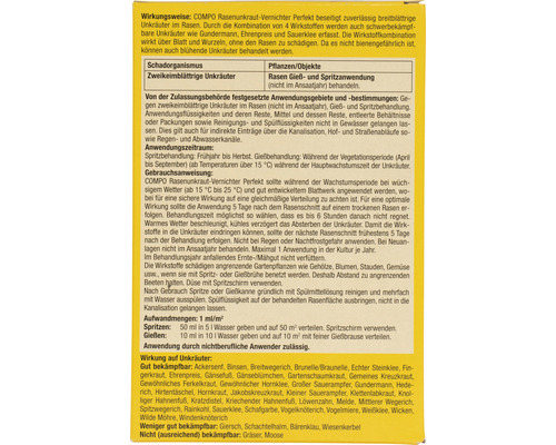 COMPO Perfect gazon onkruidverdelger 200 ml