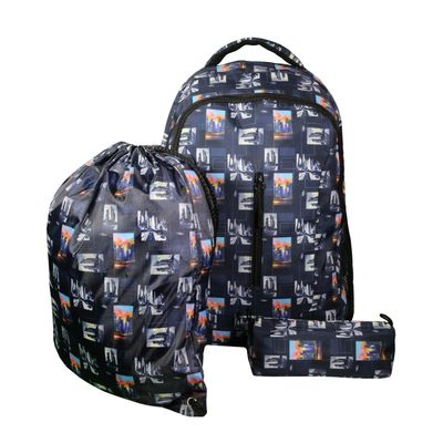Sac à dos + sac gym + trousse 2 compartiments - city - Bagtrotter