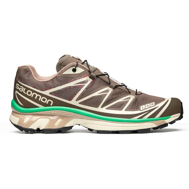XT-6 MINDFUL  Sportliche Schuhe Unisex Falcon/AlmondMilk/BrightGreen