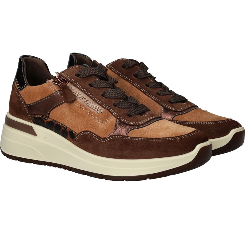 Ara Garda Sneakers Bruin Dames