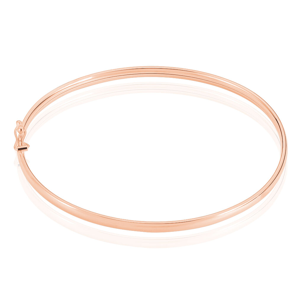 Bracelet Jonc Nicolette Or Rose