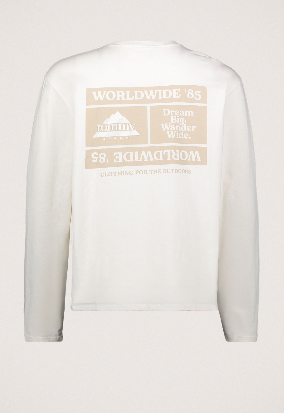 Tommy Jeans Back Graphic Relaxed Long Sleeve