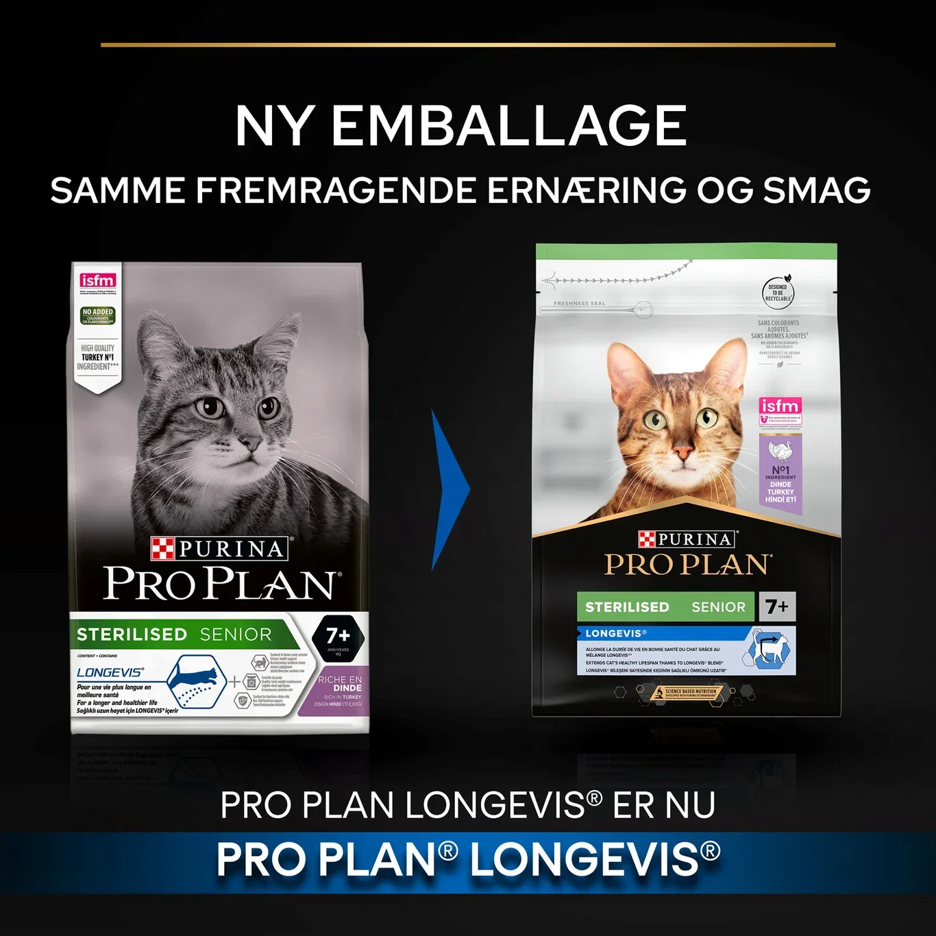 Pro Plan PRO PLAN® Sterilised Senior 7  Longevis 3kg 3 kg