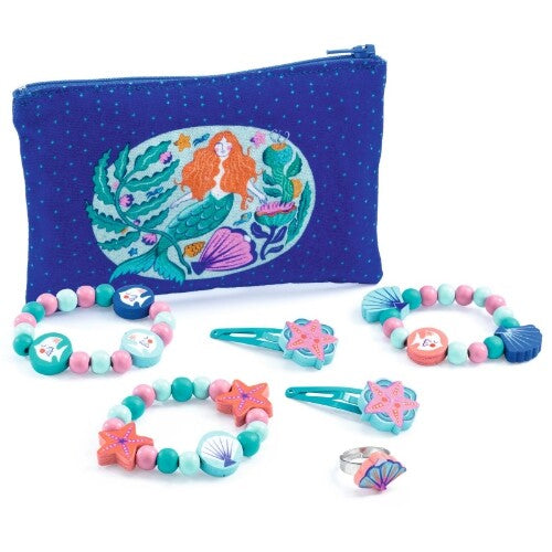 Djeco sieraden lilarose met etui