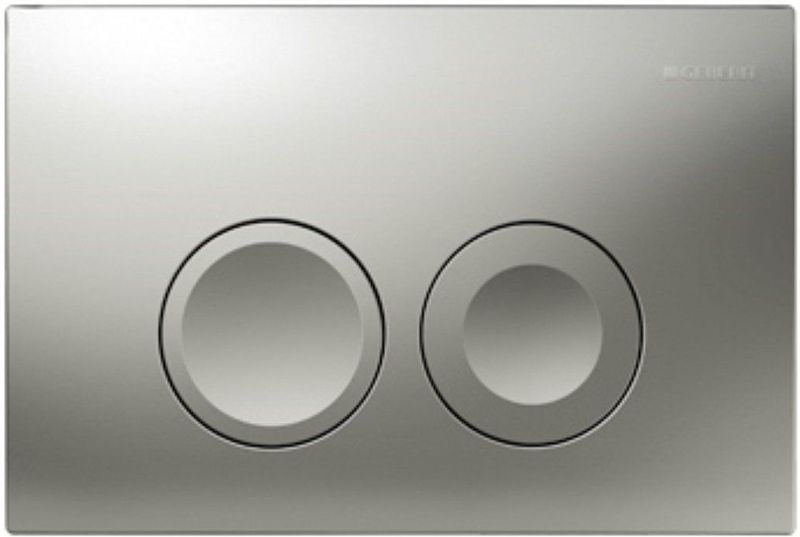 Geberit - Delta 25 - Bedieningsplaat - Mat Grijs - Mechanisch