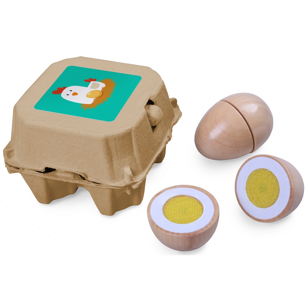 Küchenecke Holzeier-Packung