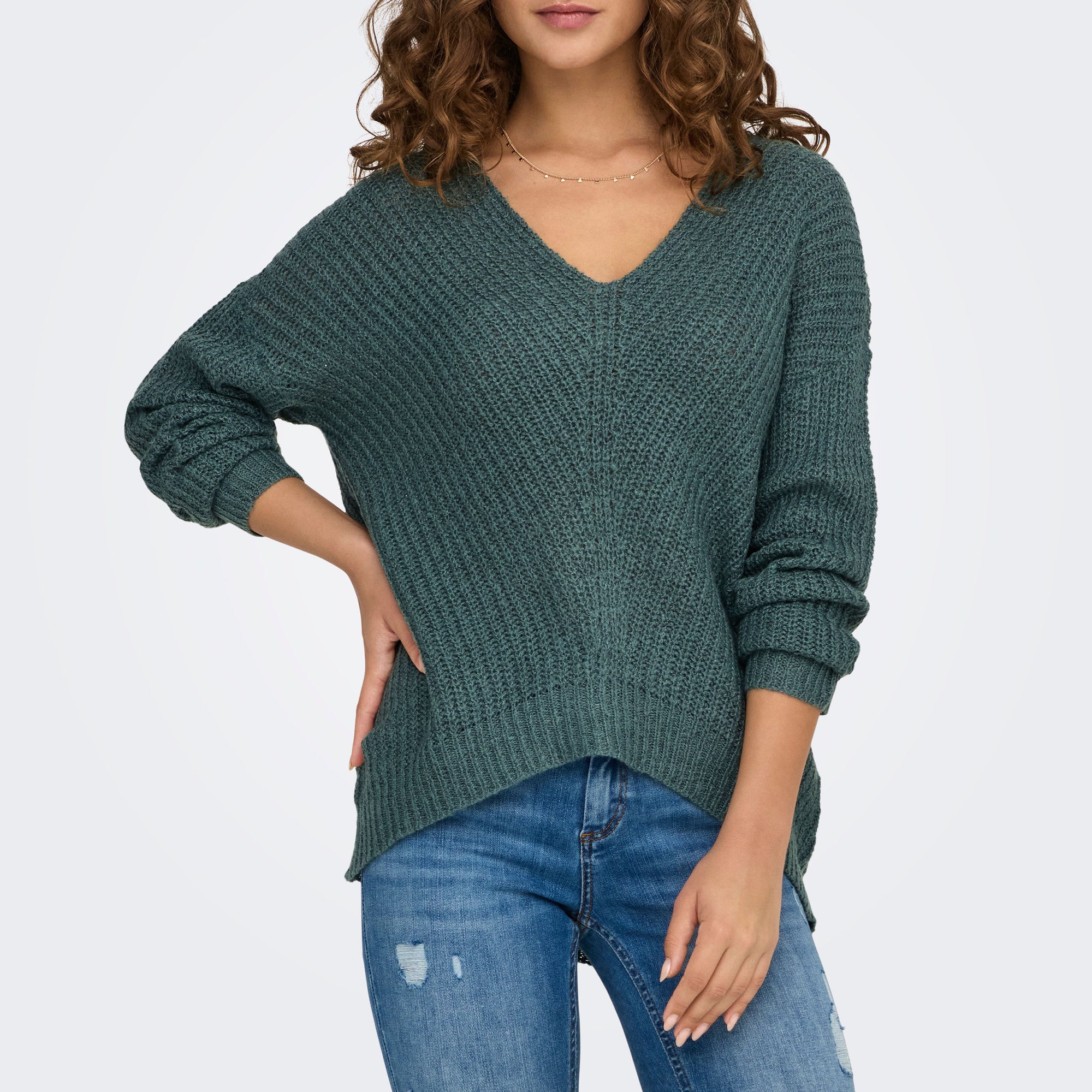 Pull Femme vert