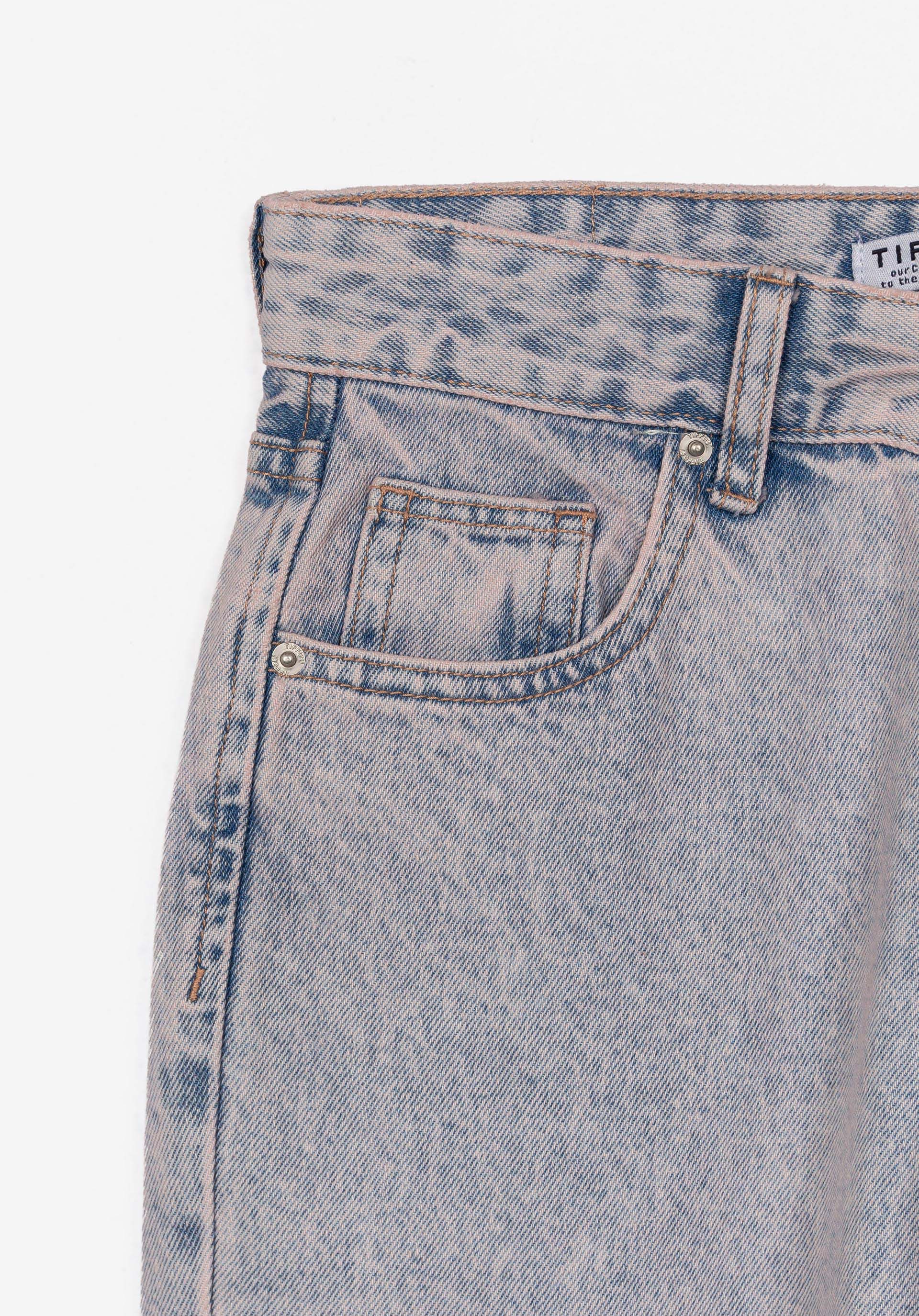 Jeans Zendaya Straight Fit Cintura Baixa