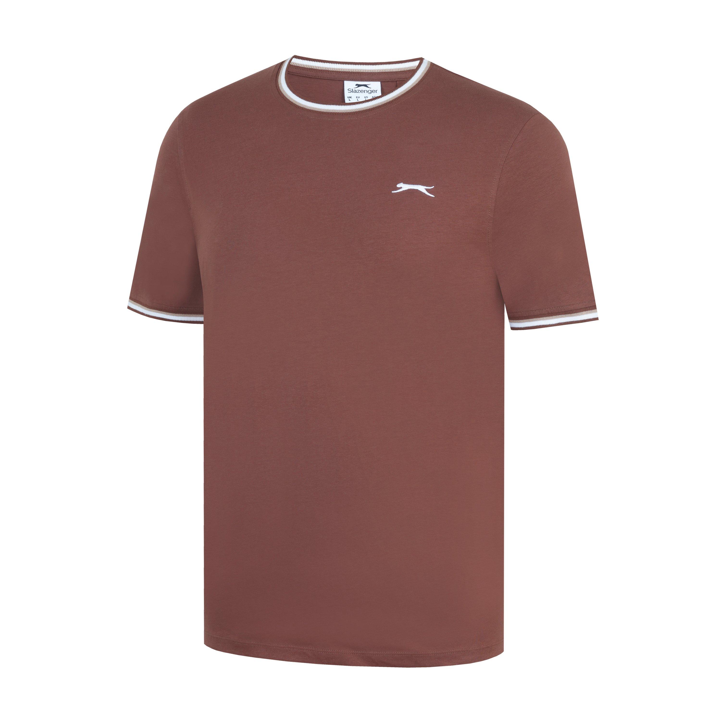 Slazenger Tipped T Shirt Mens