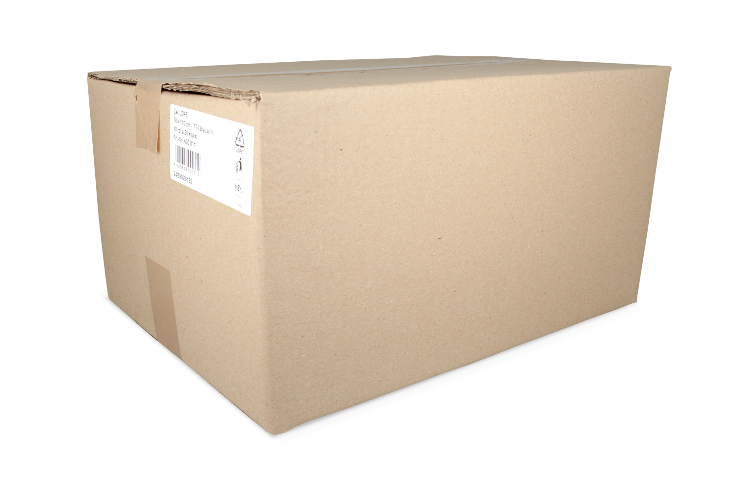 Vuilniszakken 120L 10 rol 20 zakken (blauw) T70