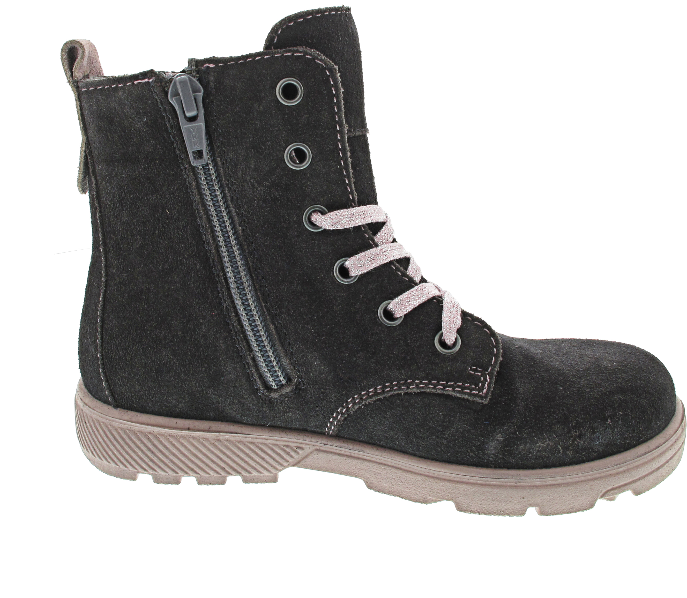Ricosta ANNI Schnürstiefel TEX grau