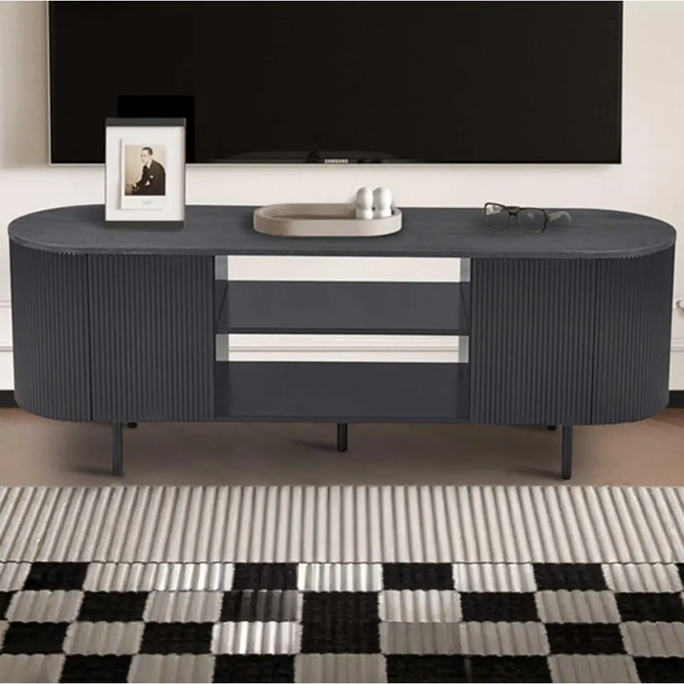Rousseau tv-meubel Lagos - 160 x 45 x 58 cm - Donkerbruin