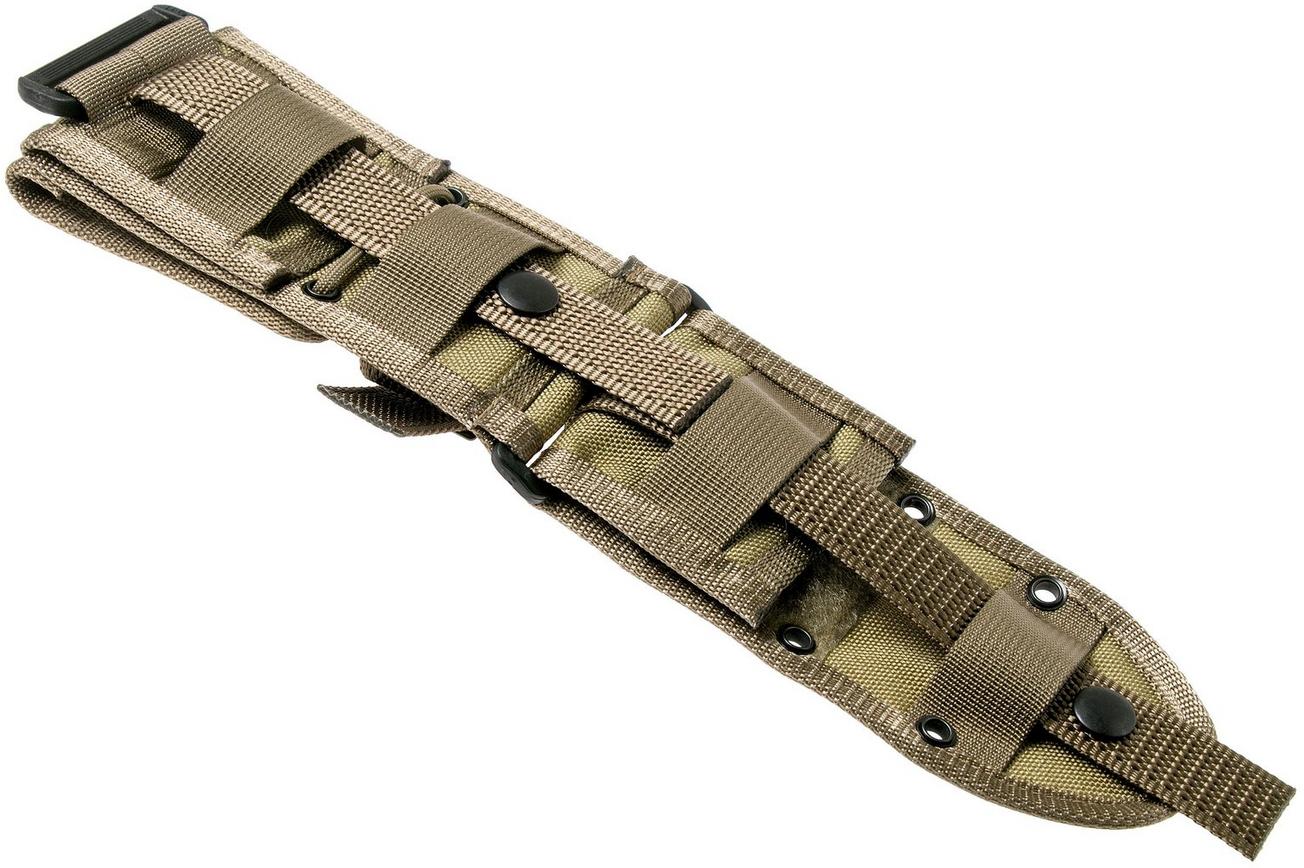 ESEE MOLLE-back voor Model 5, 6 & Laser Strike, 52MB-K, Khaki