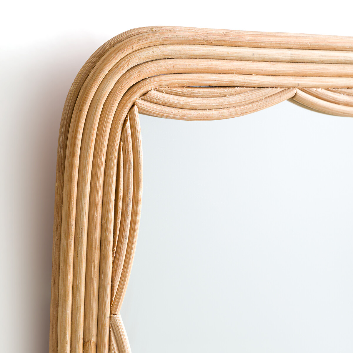LA REDOUTE INTERIEURS<br>Espelho de rattan quarry, 52 cm de altura, Vaguo