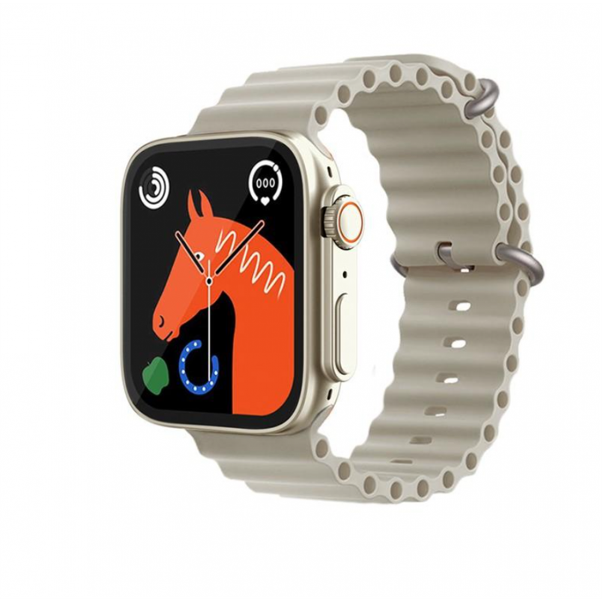 Smartwatch Smartek SW-KD99 Ultra 49mm com Bluetooth, chamadas e carregamento sem fio.