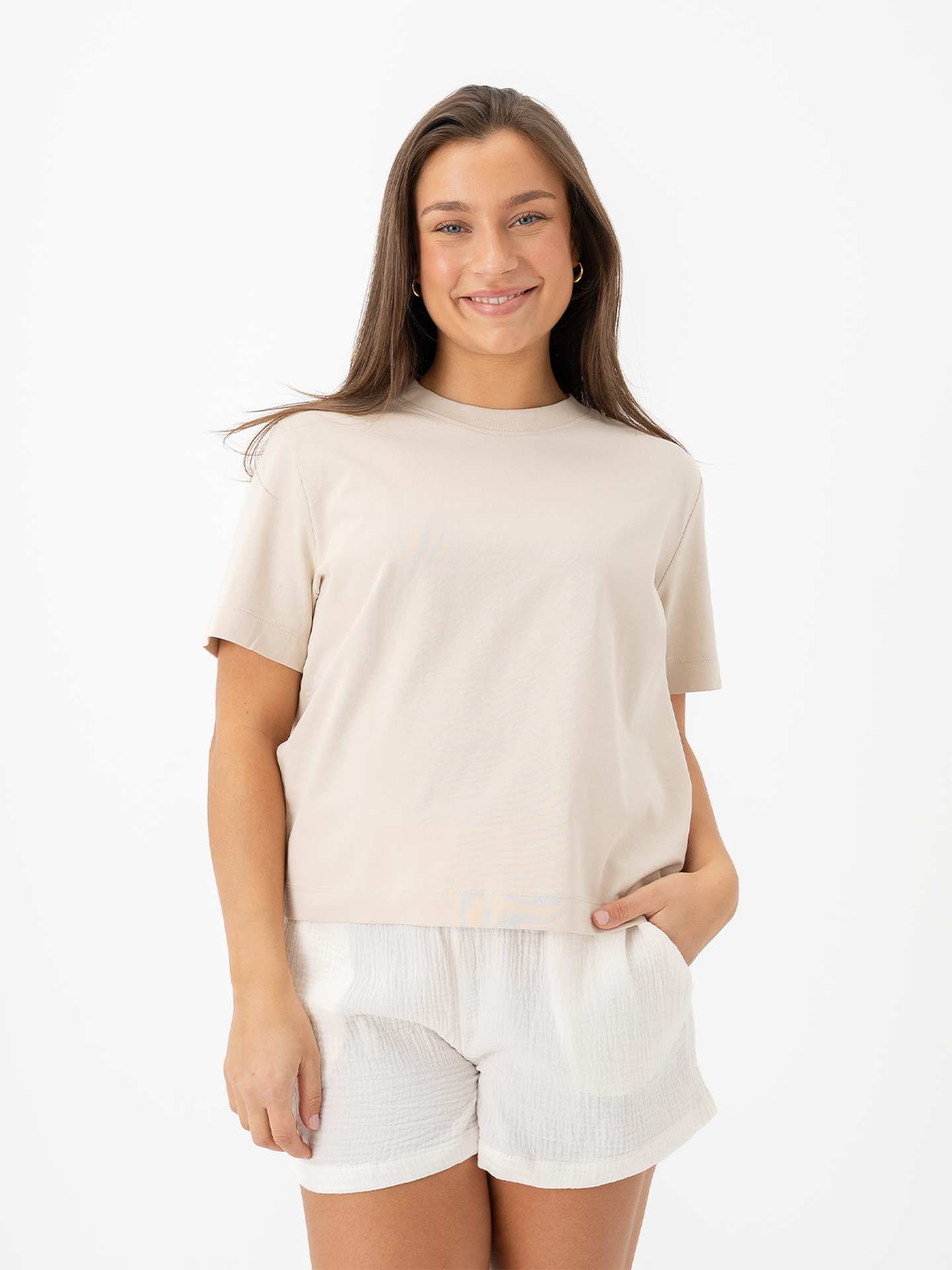 Essential Short Sleeve Boxy Tee