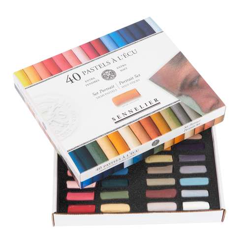 SENNELIER PASTELS À L'ÉCU, Künstler-Pastellkreiden Set  