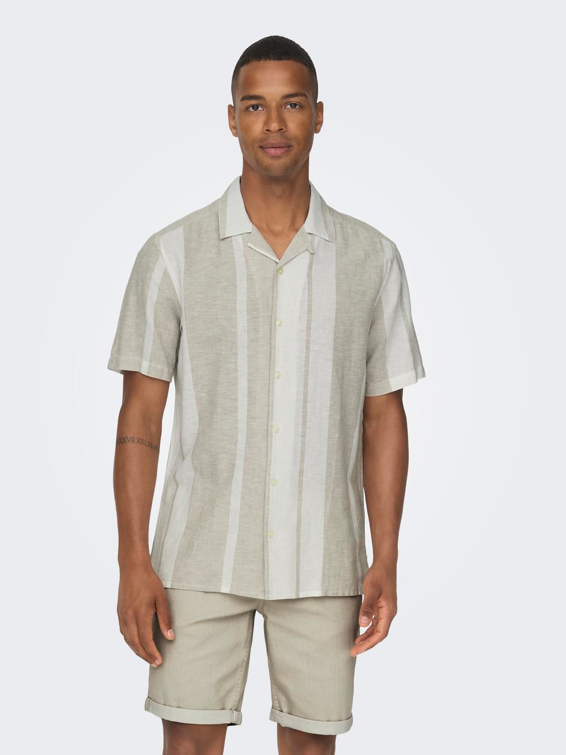 ONSCAIDEN Hemd Vintage Khaki