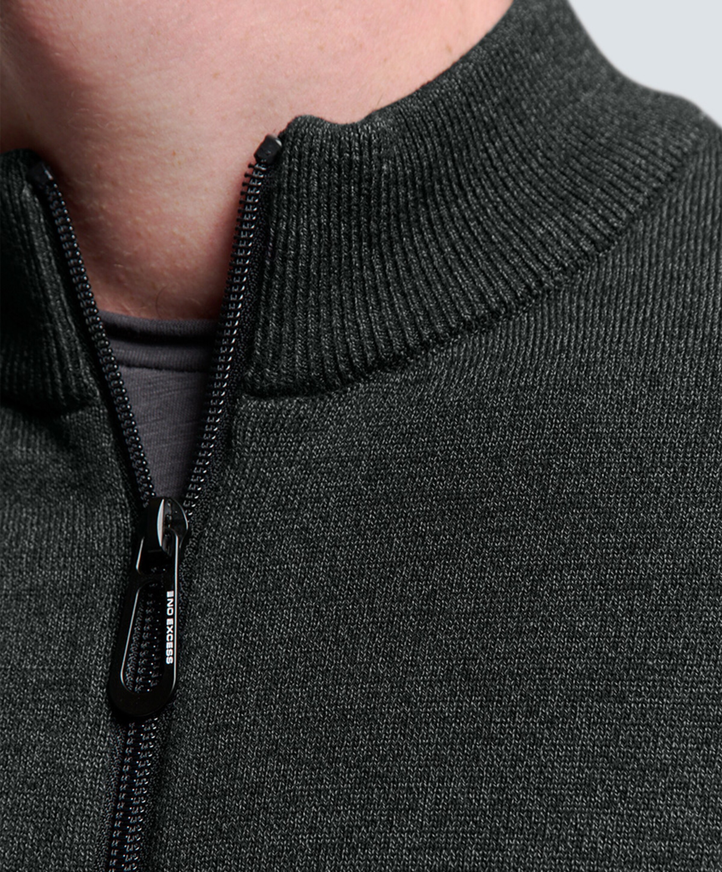 No Excess Heren vest grijs