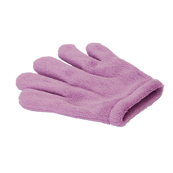 Gant de ménage microfibre violet taille unique L.21,5cm x l.17cm