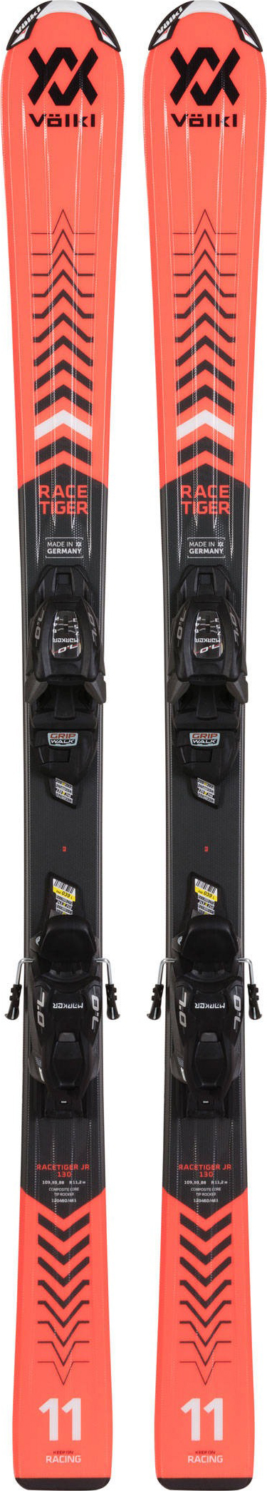 Racetiger Jr Red med Marker 4.5/7.0 vMotion Jr 912/4.5 VMotion Jr (80-90)