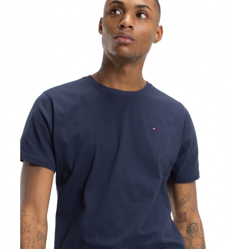 Camiseta Tommy Jeans TJM Original Jersey, azul marinho