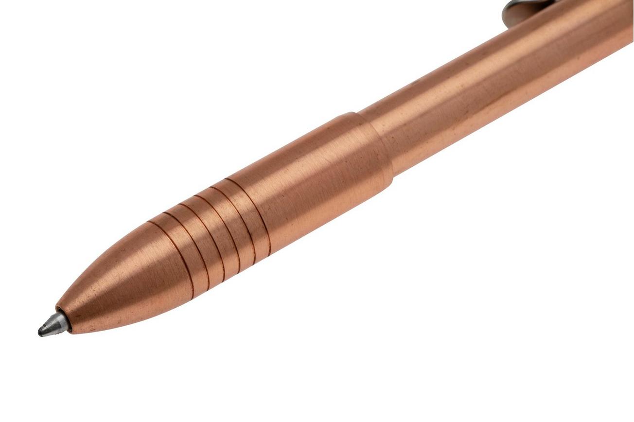 Big Idea Design Bolt Action Pen BA-CO Copper, auto adjusting everyday carry pen
