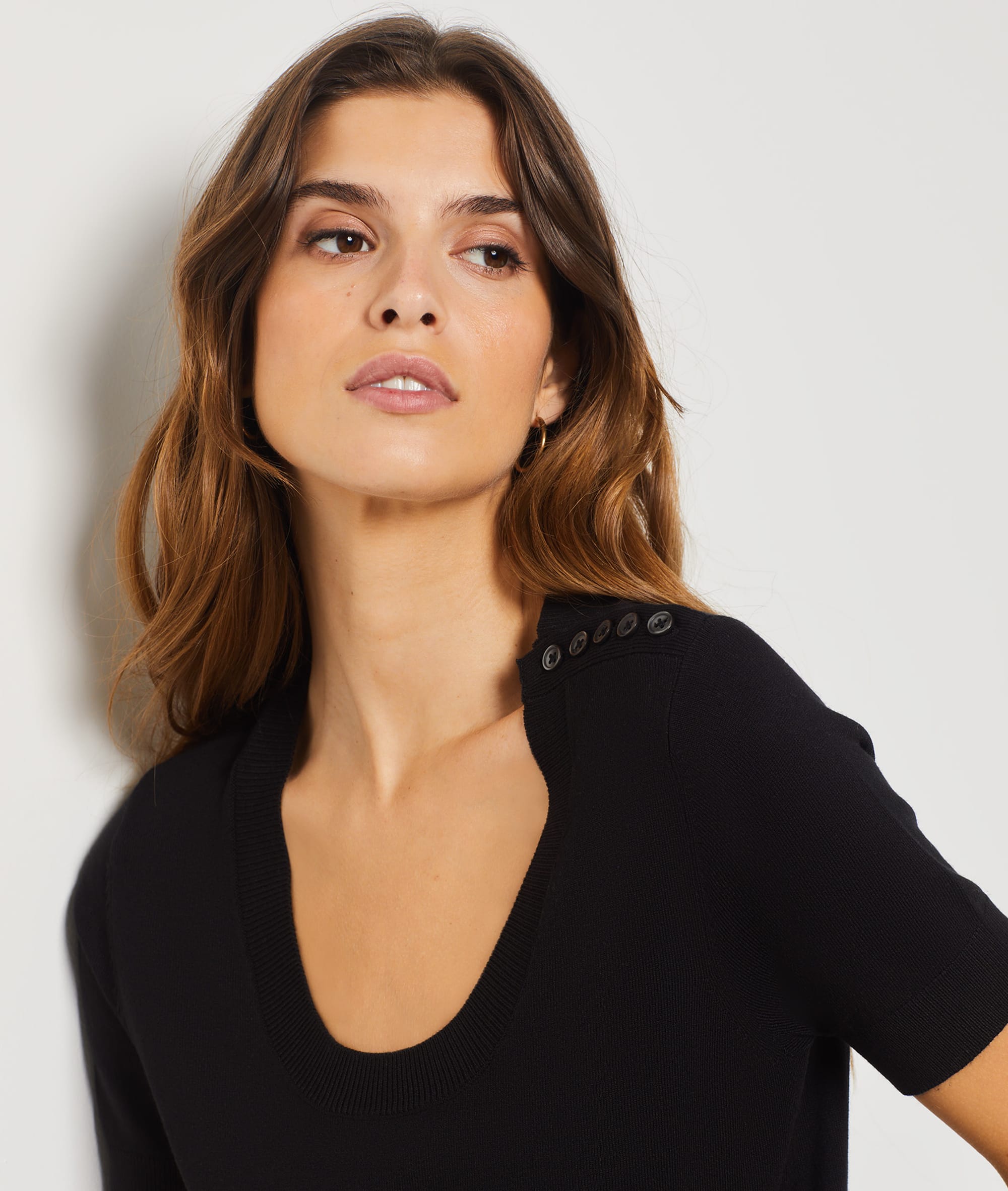 Pull manches courtes
