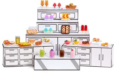 MGA's Miniverse Make It Mini Food Café Lekesett Series 3