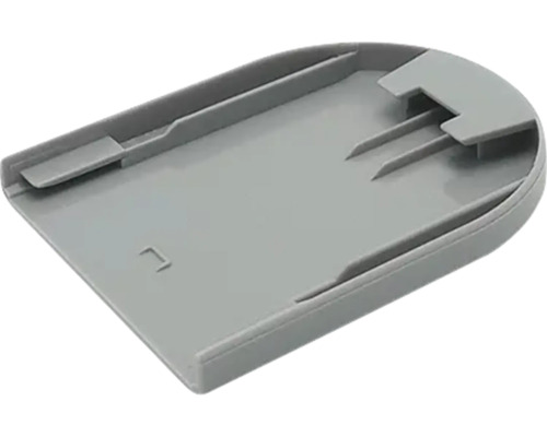 Eindkap voor montagebeugelas 42/50 mm grijs