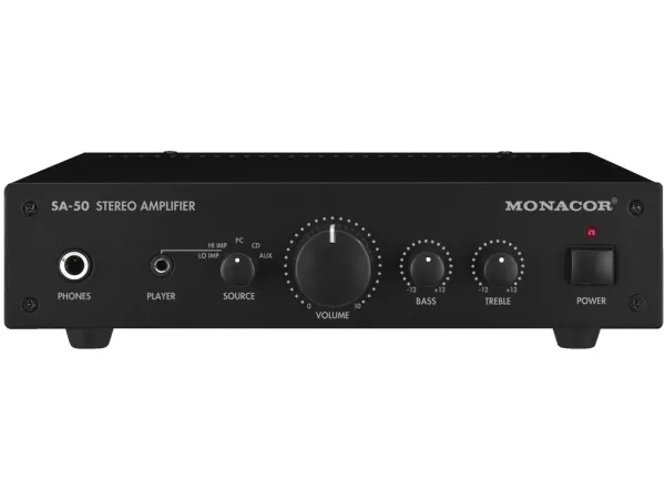 SA-50 Kompakt universal stereoforstærker, 25 W