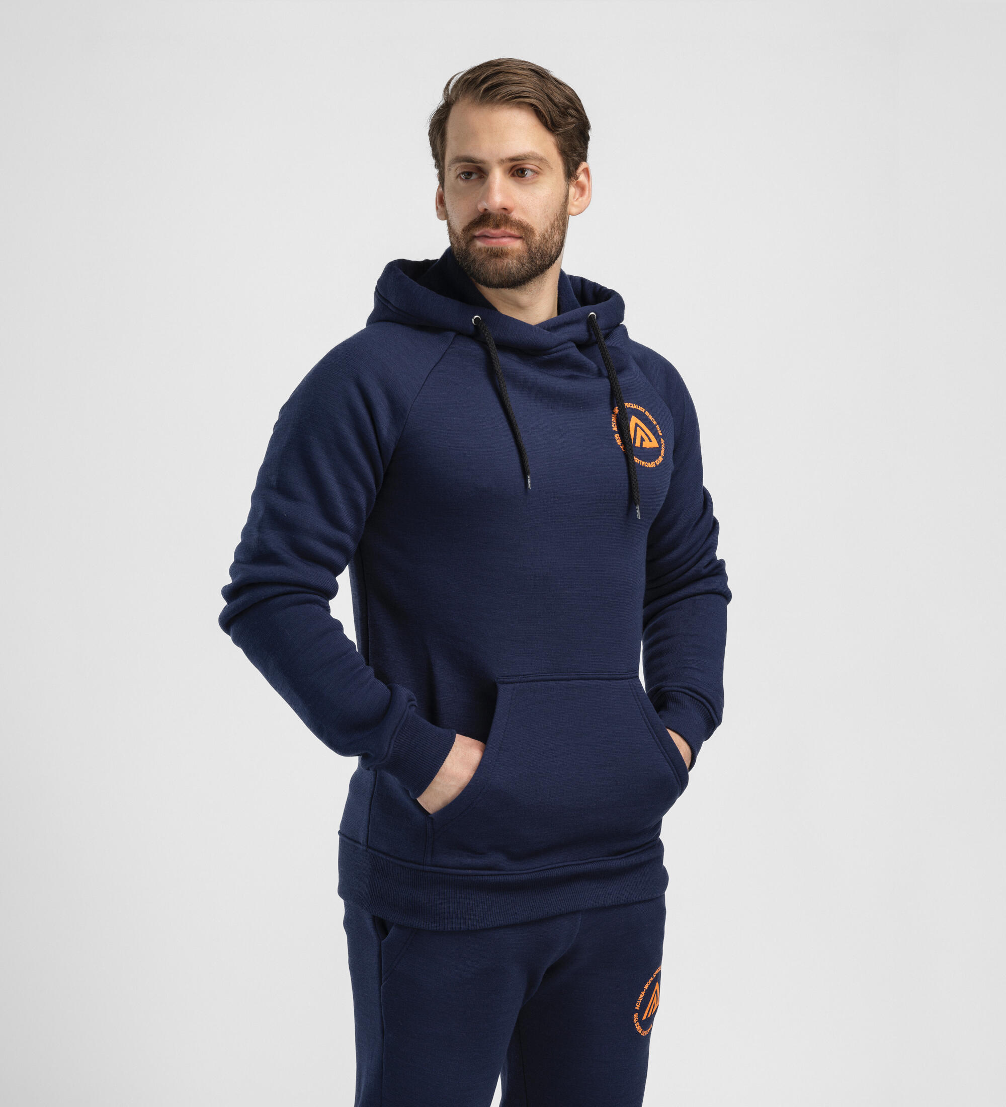 Aclima FleeceWool V2 Hoodie Navy Blazer