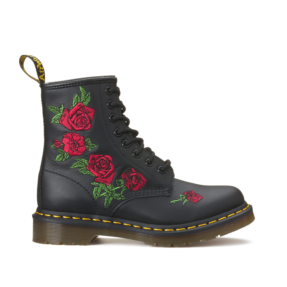 DR. MARTENS<br>Botas de couro bordadas 1460 Vonda