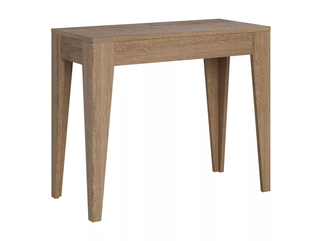 Console extensible 90x42/302 cm Isotta Chêne Nature