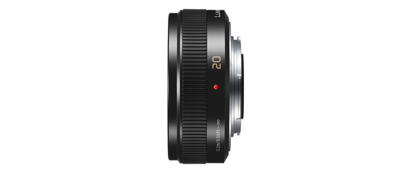 Festbrennweite 20mm F/1.7 II asphärisch – MFT<br>Festbrennweite Objektiv für G Serie, schwarz