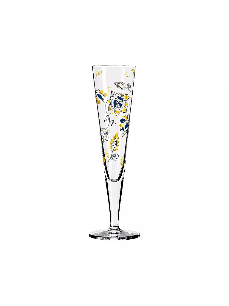 RITZENHOFF Champagnerglas GOLDNACHT # 44 Kordes gold