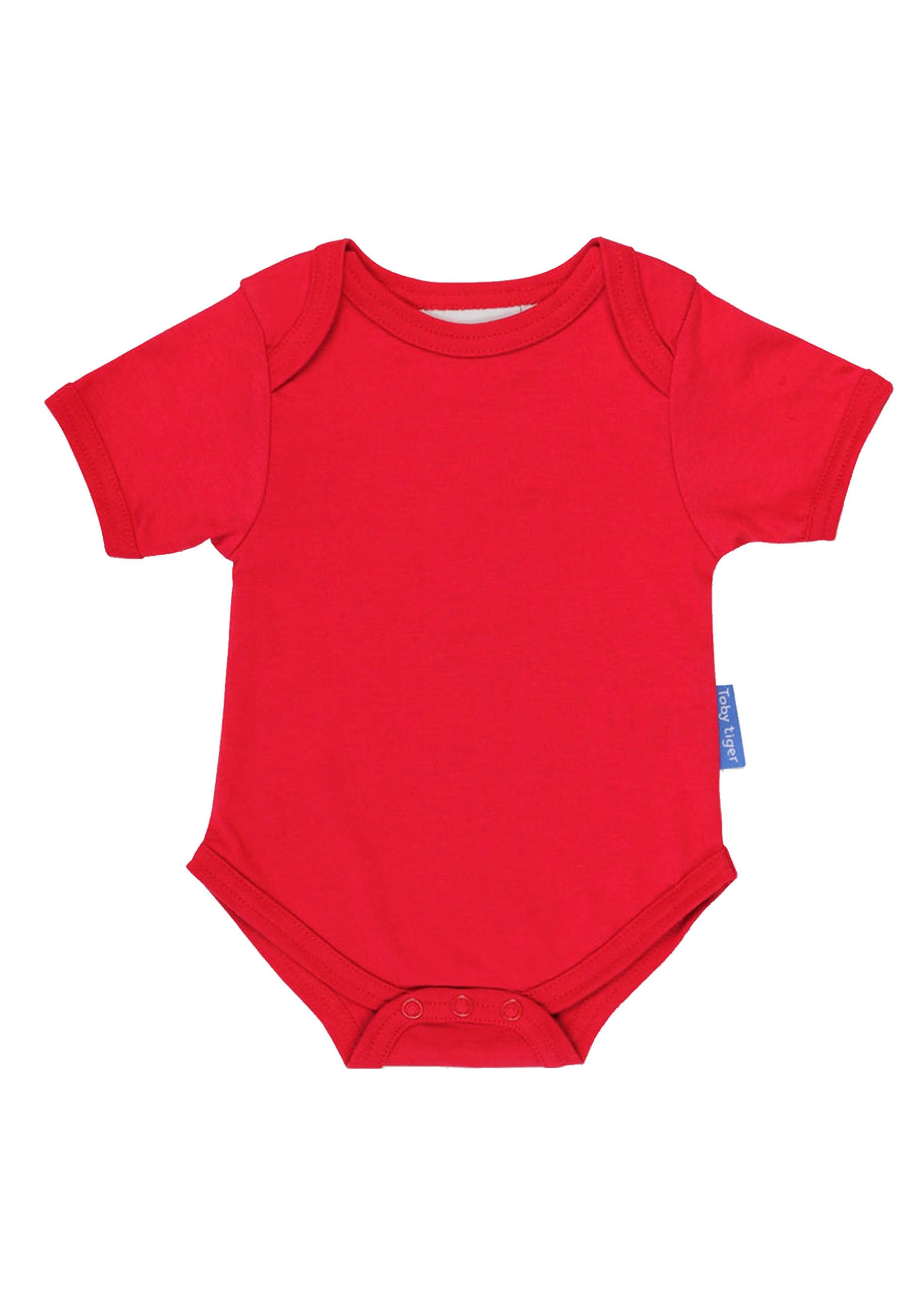 Toby Tiger Baby Body , unifarben