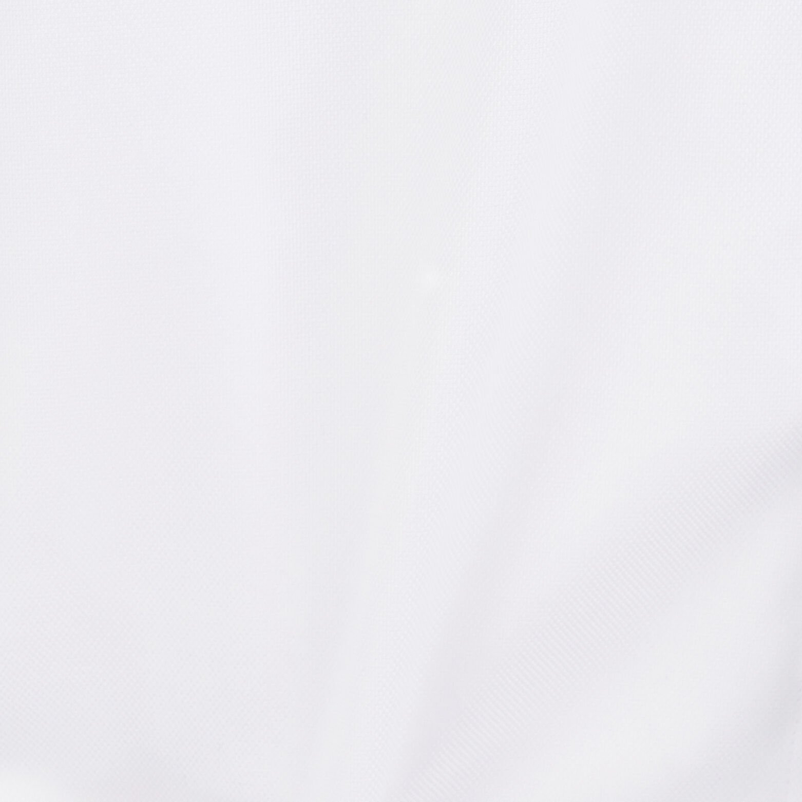 Chemise slim sans repassage unie coton Blanc