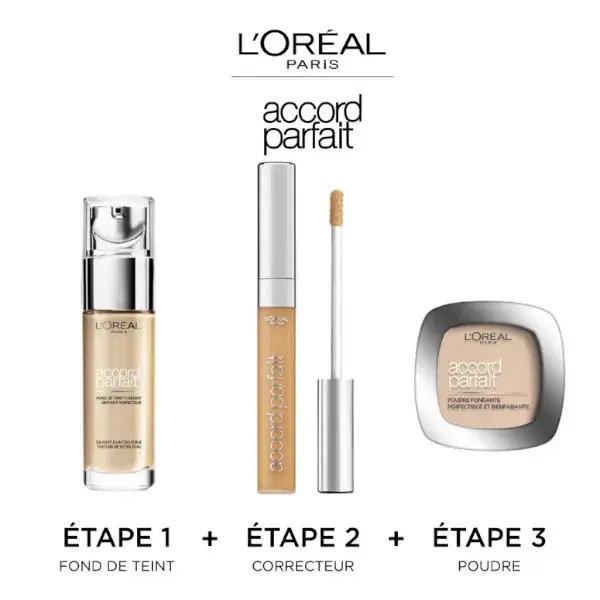 Base Líquida True Match da L'Oréal Paris, nº 5.N Areia, 30ml