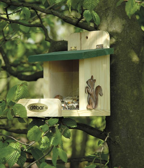 dobar® wildlife Eichhörnchen Futterstation,