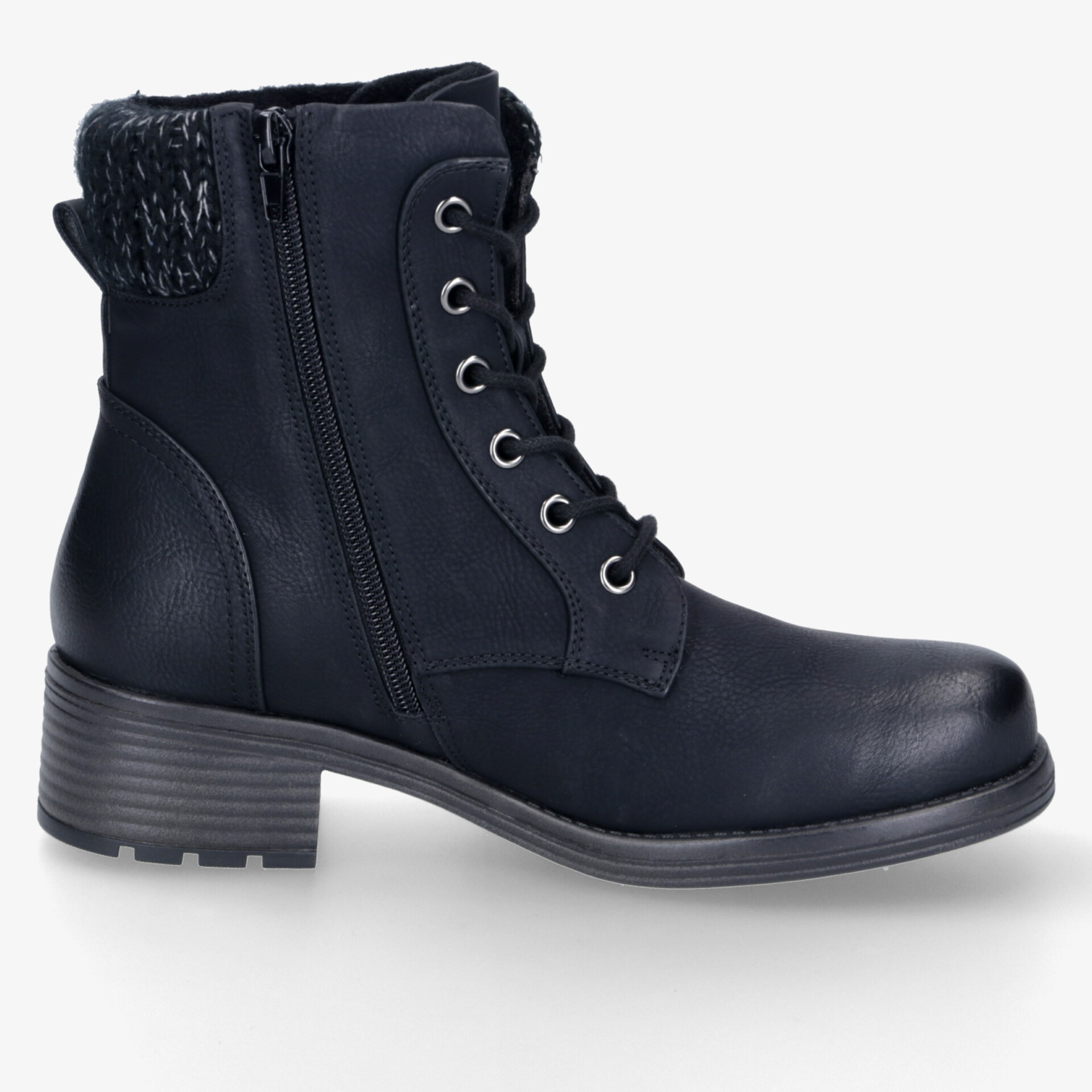 street shoes Damen Schnürstiefeletten schwarz