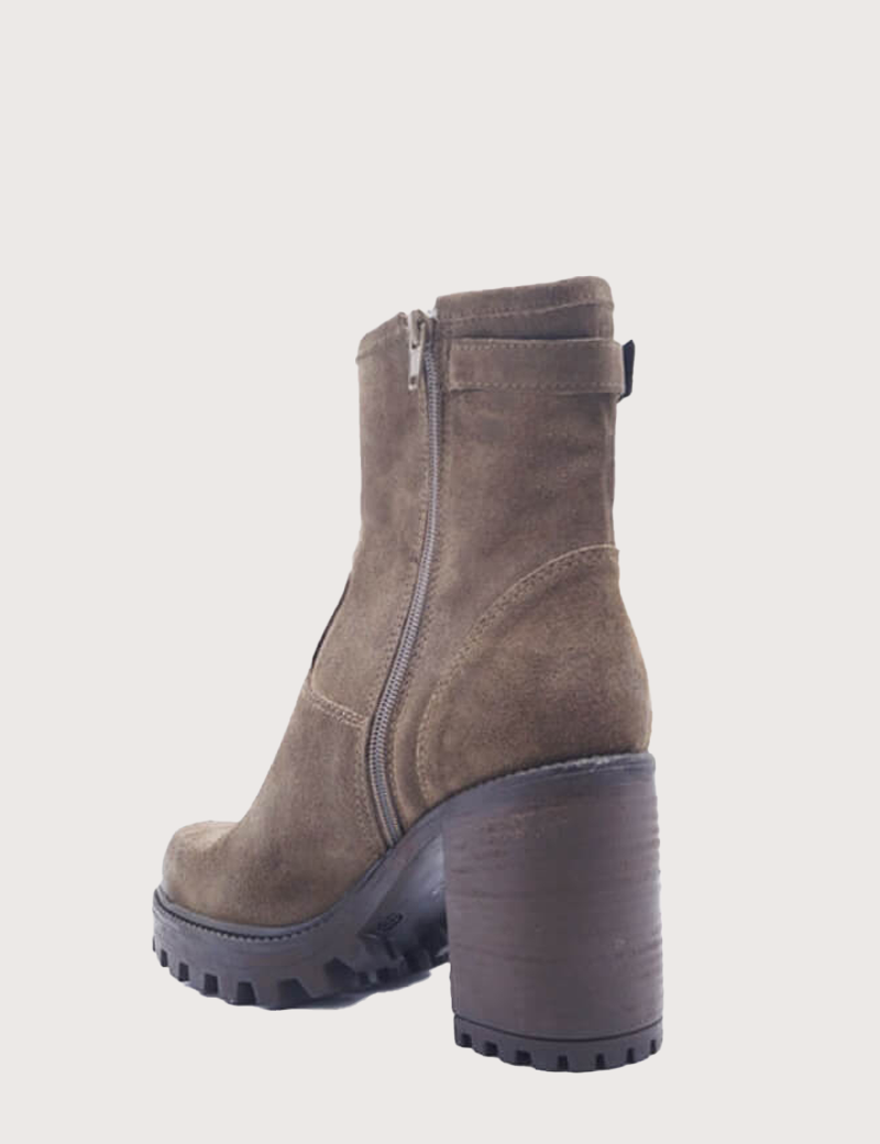 PAOYAMA BOTTINES ILDA PEAU TAUPE