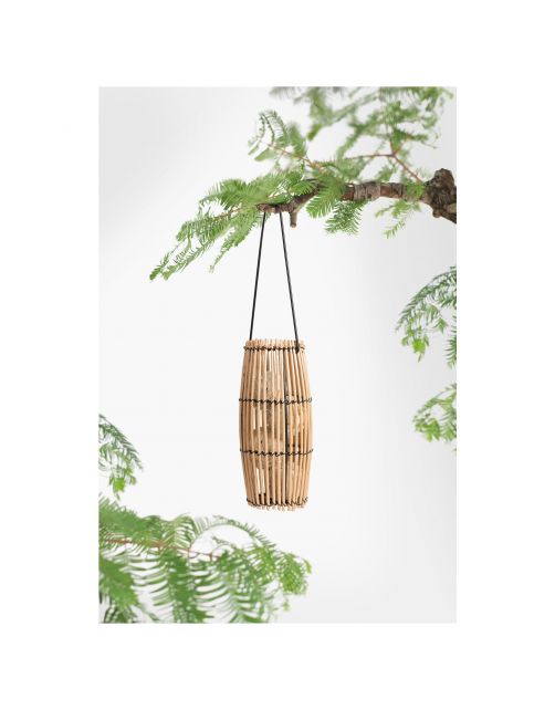 Singing Friend Nyah Willow Feeder - Voersilo - 10x29 cm Bruin Zwart